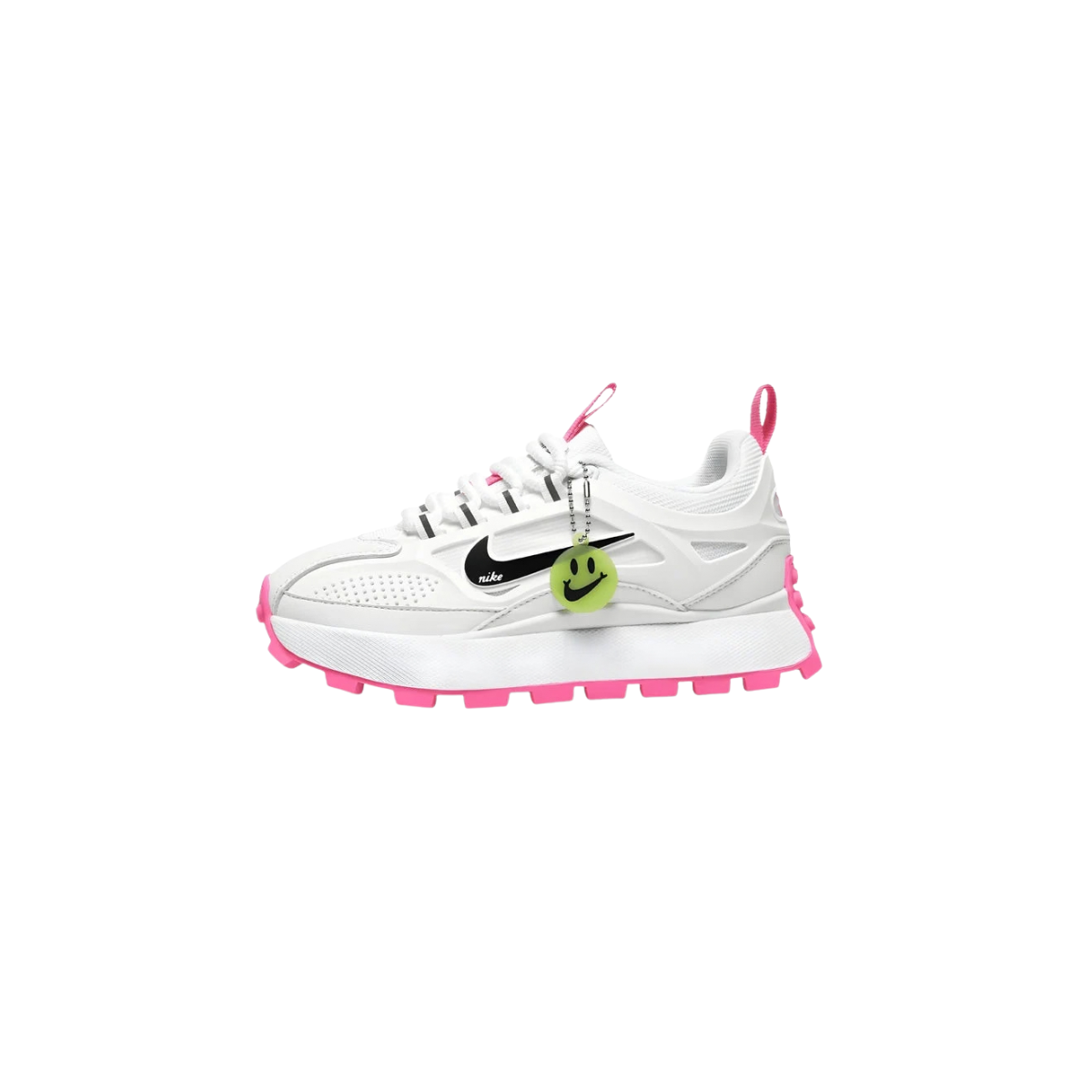 Nike Platform Sneaker (White/Pink)
