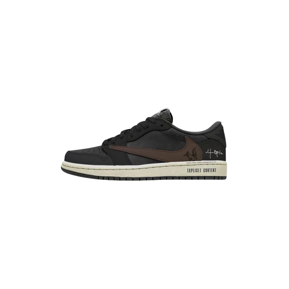Travis Scott x Air Jordan 1 Low (Black/Brown)